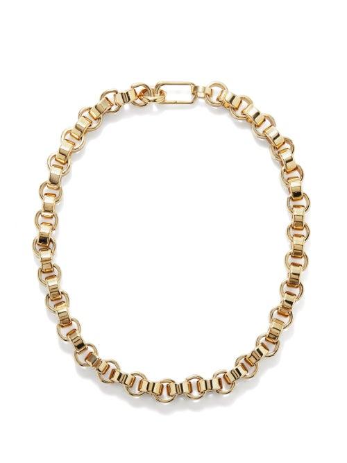 Laura Lombardi - Claudia 14kt Gold-plated Necklace - Womens - Gold
