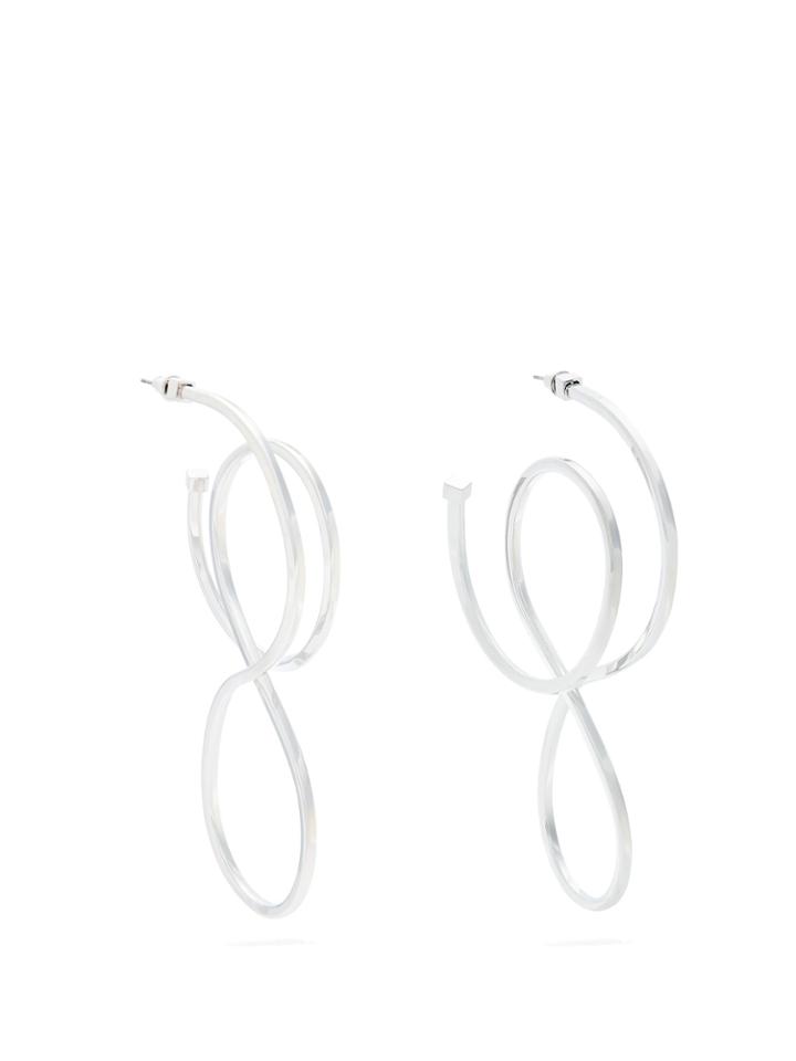 Balenciaga Circle Hoop Earrings