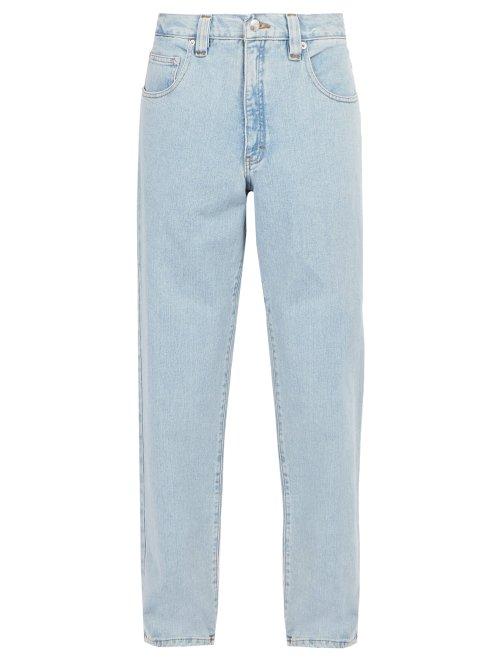 Matchesfashion.com Perry Ellis America - Light Wash Straight Leg Jeans - Mens - Blue