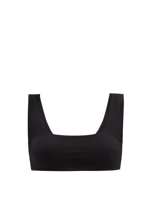 Matchesfashion.com Haight - Manu Scoop-neck Bikini Top - Womens - Black