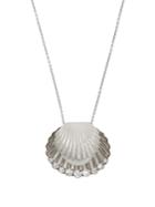 Miu Miu Shell Faux-pearl Embellished Necklace