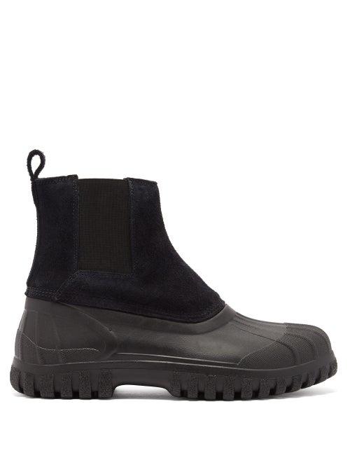 Matchesfashion.com Diemme - Balbi Suede And Rubber Chelsea Boots - Mens - Black