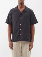 Maran - La Linda Organic Cotton-blend Shirt - Mens - Black