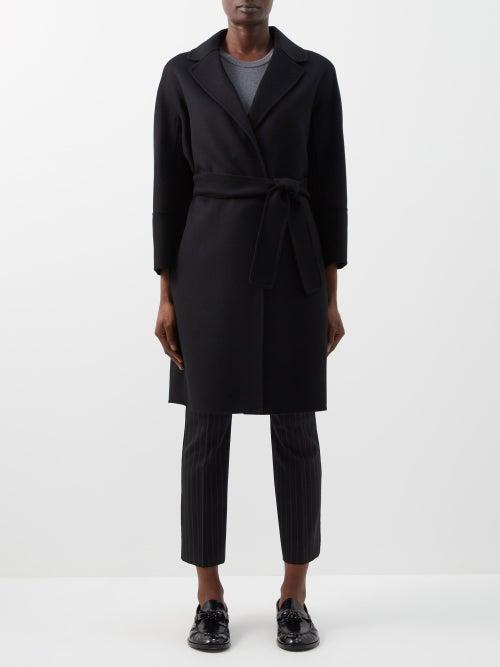 S Max Mara - Arona Coat - Womens - Black