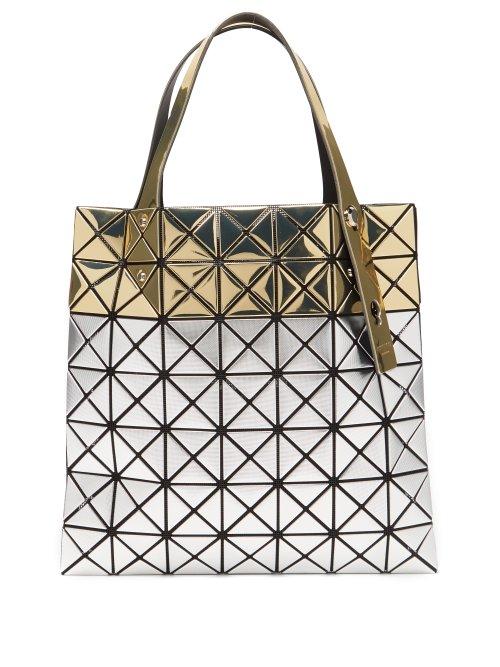 Matchesfashion.com Bao Bao Issey Miyake - Platinum Stardust Tote - Womens - Silver Gold