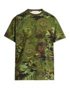 Givenchy Columbian-fit Camouflage Dollar-print T-shirt