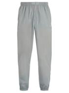 Matchesfashion.com Balenciaga - Logo Print Technical Track Pants - Mens - Grey