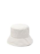 Matchesfashion.com Moncler - Logo-embroidered Bucket Hat - Womens - Camel