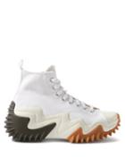 Converse - Run Star Motion Chunky-sole Canvas Trainers - Mens - White Multi