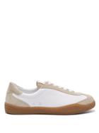 Acne Studios Lars Leather And Suede Trainers