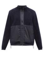 Folk - Signal Fleece And Shell Jacket - Mens - Navy