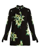 Proenza Schouler Lily-print Silk-georgette Blouse