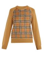 Burberry Walsham Vintage-check Wool Sweater
