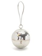 Matchesfashion.com Dolce & Gabbana - Disco Ball Minaudire Clutch - Womens - Silver