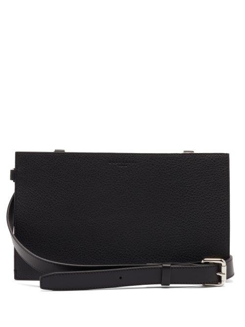Matchesfashion.com Nosakhari - Standout Grained-leather Cross-body Bag - Mens - Black
