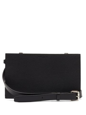 Matchesfashion.com Nosakhari - Standout Grained-leather Cross-body Bag - Mens - Black