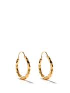 Ladies Jewellery All Blues - Snake Large Thin 18kt Gold-vermeil Earrings - Womens - Gold