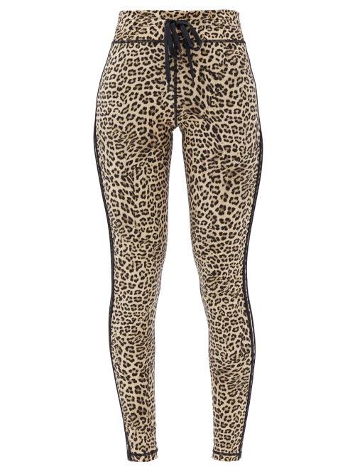 Matchesfashion.com The Upside - Leo Leopard-print Jersey Leggings - Womens - Leopard