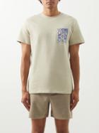 Loewe - Anagram-print Cotton-jersey T-shirt - Mens - Stone