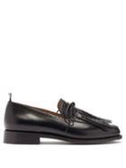 Matchesfashion.com Thom Browne - Kilted Leather Loafers - Mens - Black