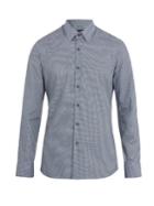 Prada Geometric-print Single-cuff Cotton Shirt