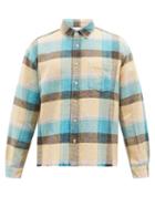 John Elliott - Hemi Checked Brushed-cotton Shirt - Mens - Multi