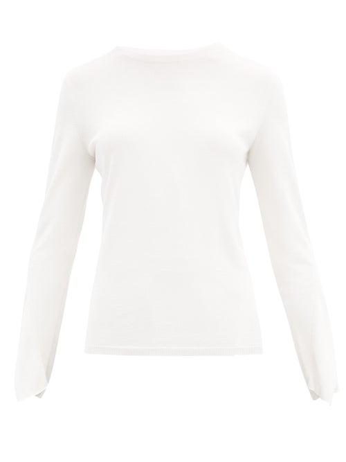Matchesfashion.com Max Mara - Arabba Sweater - Womens - White