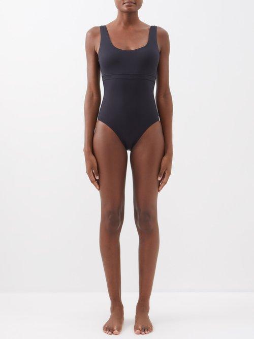 Melissa Odabash - Kos Scoop-neckline Swimsuit - Womens - Black