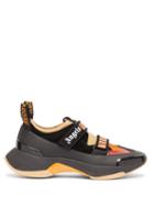 Matchesfashion.com Palm Angels - Recovery Suede Trainers - Mens - Black Multi