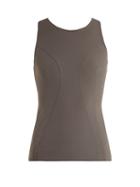 Matchesfashion.com No Ka'oi - Moku Sleeveless Performance Top - Womens - Grey