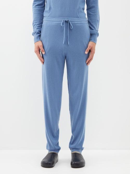 Arch4 - Mr Kingston Cashmere Track Pants - Mens - Blue