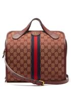 Matchesfashion.com Gucci - Ophidia Gg Canvas Top Handle Bag - Womens - Red Multi