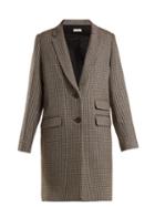 Matchesfashion.com Masscob - Brigitte Checked Wool Coat - Womens - Grey