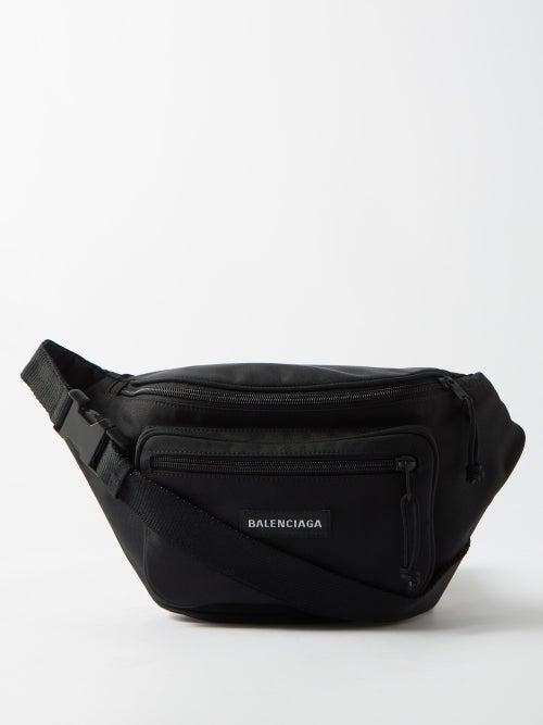 Balenciaga - Explorer Canvas Cross-body Bag - Mens - Black