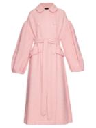 Simone Rocha Oversized Sparkle Wool-blend Coat