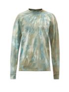 Matchesfashion.com John Elliott - University Tie-dye Cotton-jersey T-shirt - Mens - Green Multi