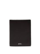 Matchesfashion.com A.p.c. - Leather Bi Fold Wallet - Mens - Black