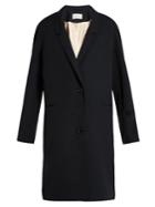 Lemaire Single-breasted Wool-gabardine Coat