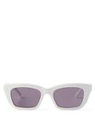 Givenchy - Square-frame Acetate Sunglasses - Mens - White