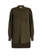 Katharine Hamnett At Ymc Multi Patch-pocket Cotton Shirt