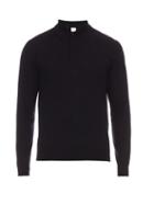 Paul Smith Long-sleeved Wool Polo Shirt