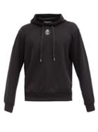 Matchesfashion.com Dolce & Gabbana - Logo-embroidered Cotton-jersey Hooded Sweatshirt - Mens - Black
