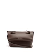 Matchesfashion.com Acne Studios - Knotted-strap Mini Leather Cross-body Bag - Womens - Brown