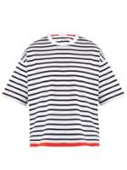 Tomorrowland Striped Cotton-jersey T-shirt
