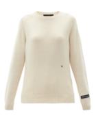 Ladies Lingerie Hommegirls - Recycled Cashmere-blend Sweater - Womens - Cream