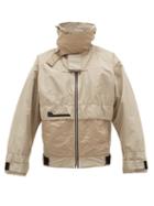 Matchesfashion.com 1017 Alyx 9sm - Night Crawler Wrap-collar Technical Jacket - Mens - Beige