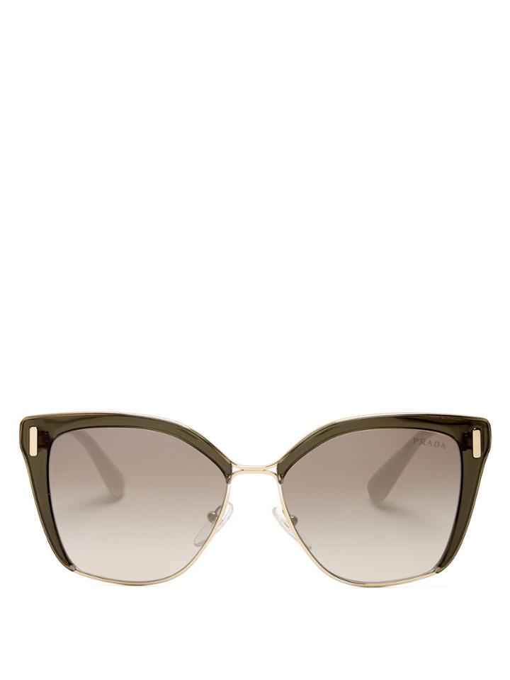 Prada Eyewear Cat-eye Sunglasses