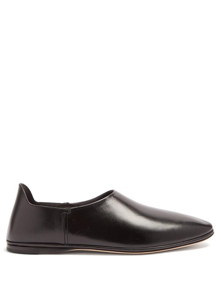 Saint Laurent Leather Slipper Shoes