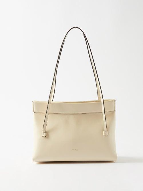 Wandler - Joanna Mini Leather Shoulder Bag - Womens - White