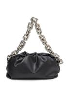 Matchesfashion.com Bottega Veneta - The Chain Pouch Leather Clutch - Womens - Black